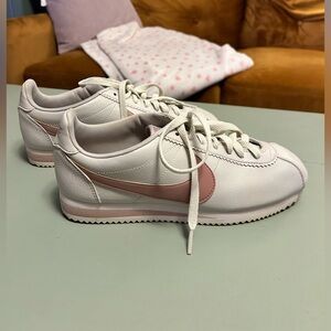 NEW White and Pink Nikes